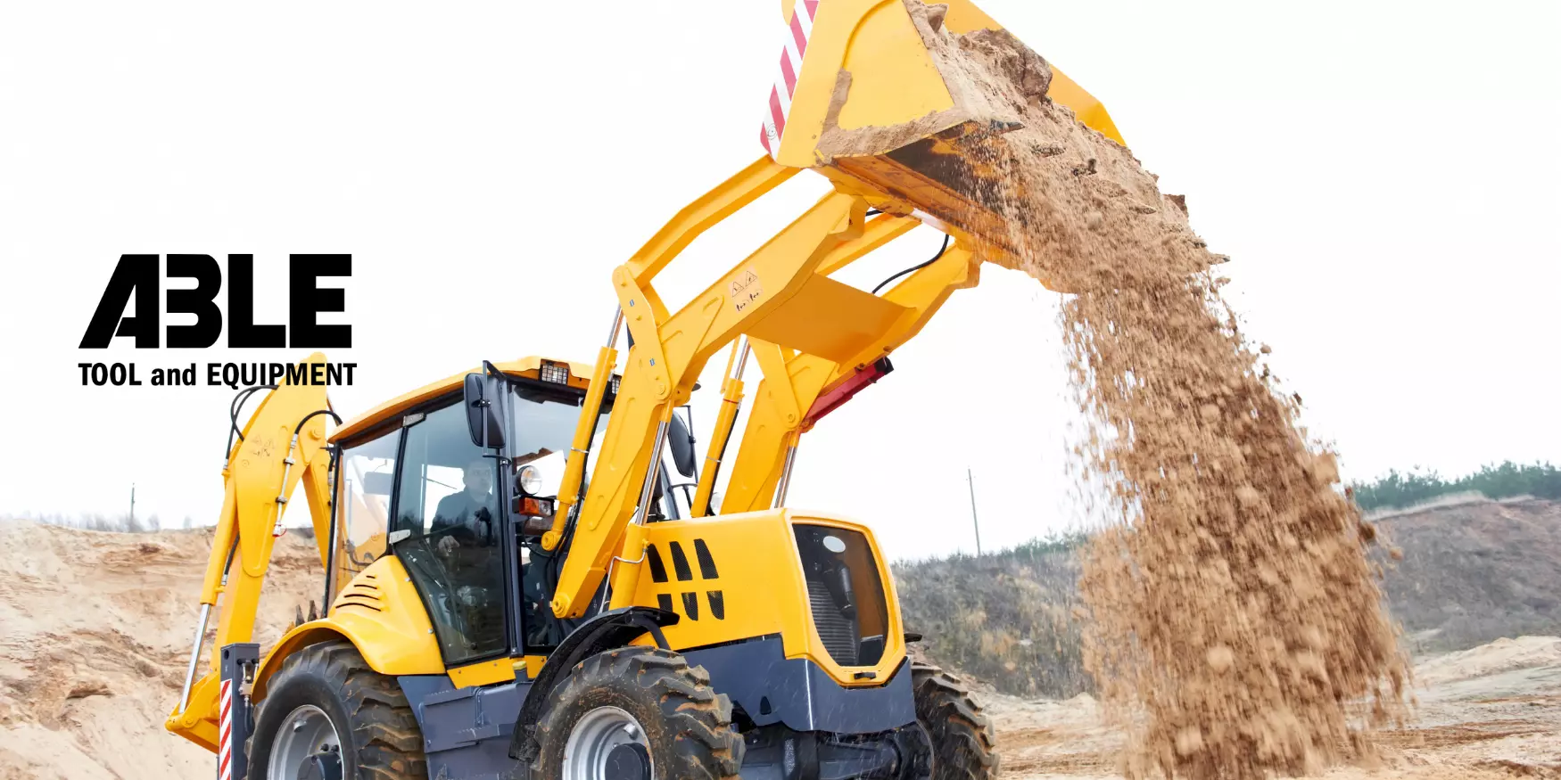 Loader working