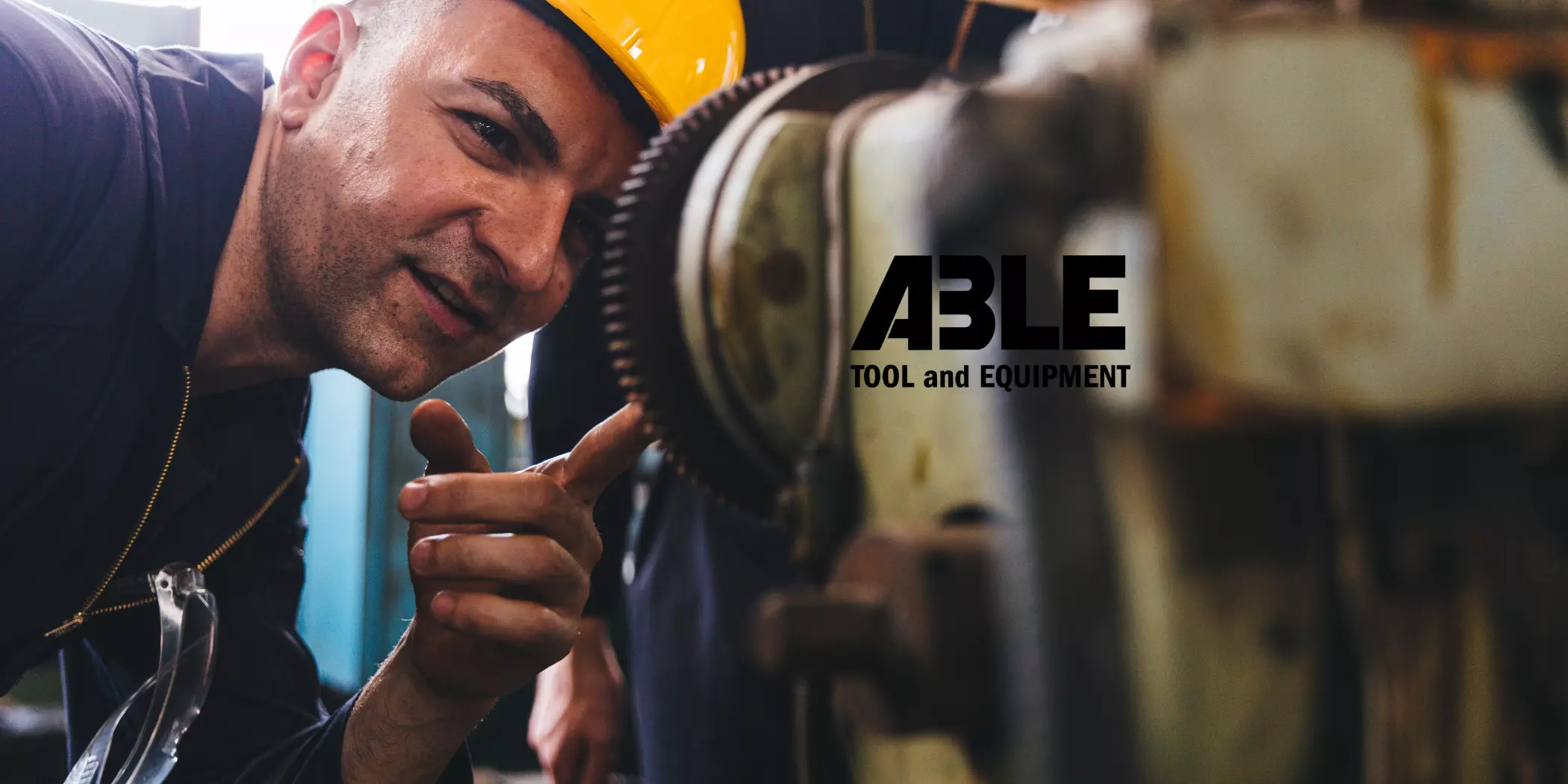 Man making maintenance Able Tool