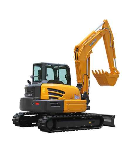 Compact excavators for urban construction projects