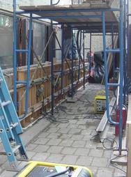 Able Tool & Equipment Supplying Wacker External Vibrators at Yale Project for Precise Concrete Work Architectural Finish
