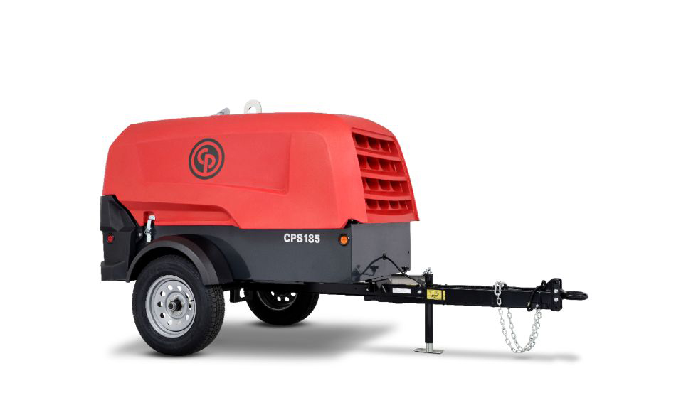 High-powered air compressors for construction sites