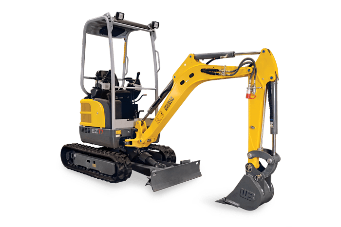 EZ17 Micro Excavator by Able Tool and Equipment
